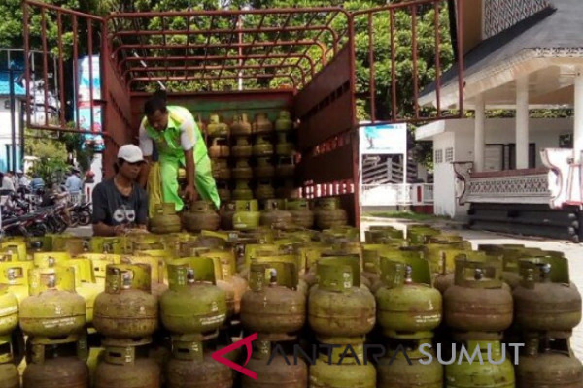 Harga gas di Pematangsiantar mulai naik