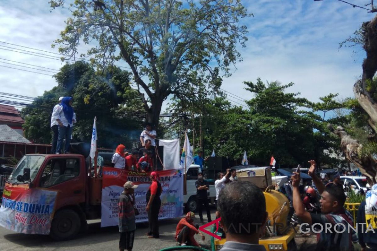 FSPMI Minta Gubernur Gorontalo Terapkan UMP Berpihak Kepada Pekerja