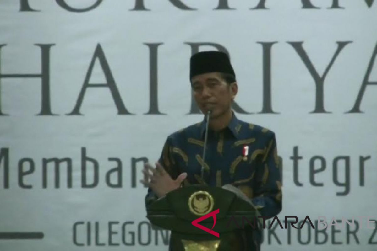 Presiden Jokowi  Dijadwalkan Hadiri  HUT Ponpes Al-Khairiyah