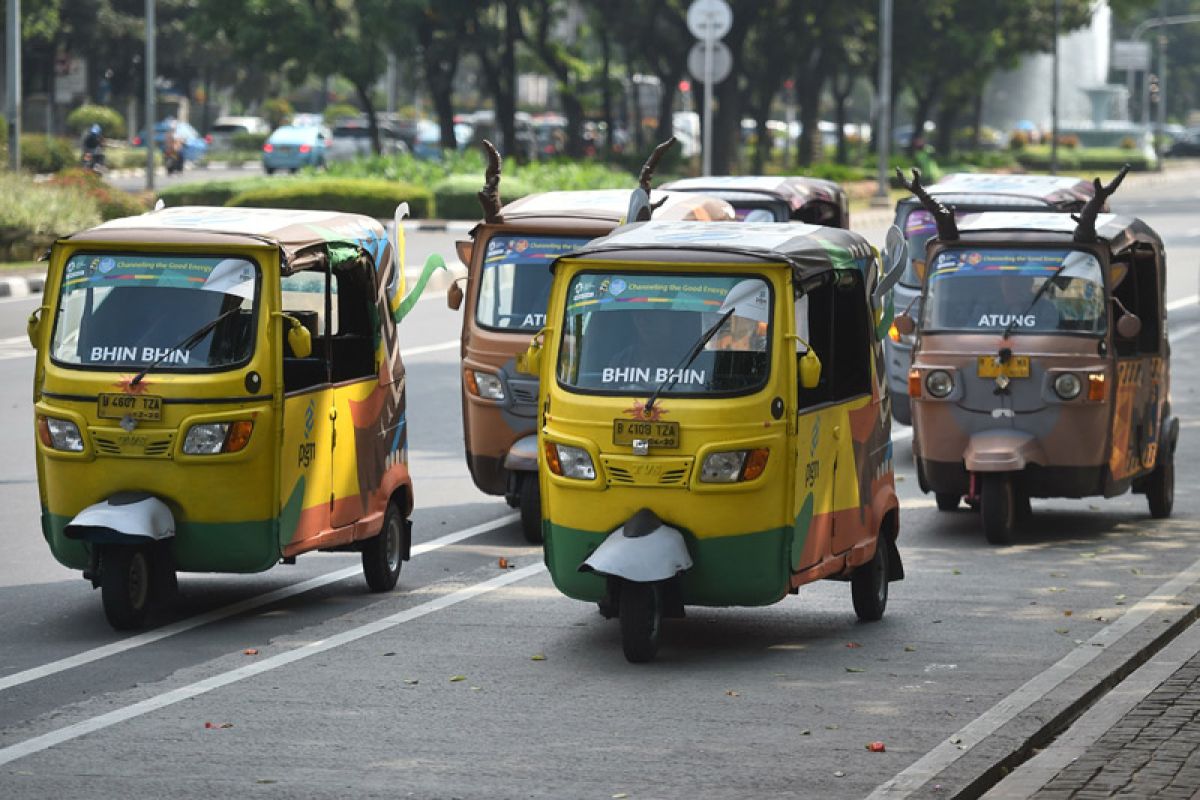 Sosialisasi Asian Games lewat posko mudik