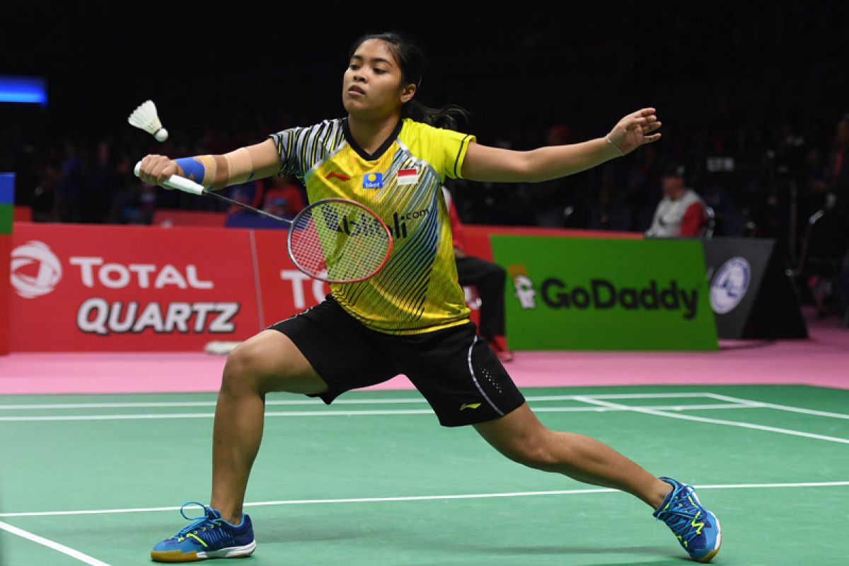 Gregoria Mariska registers first win for Indonesia in Uber Cup