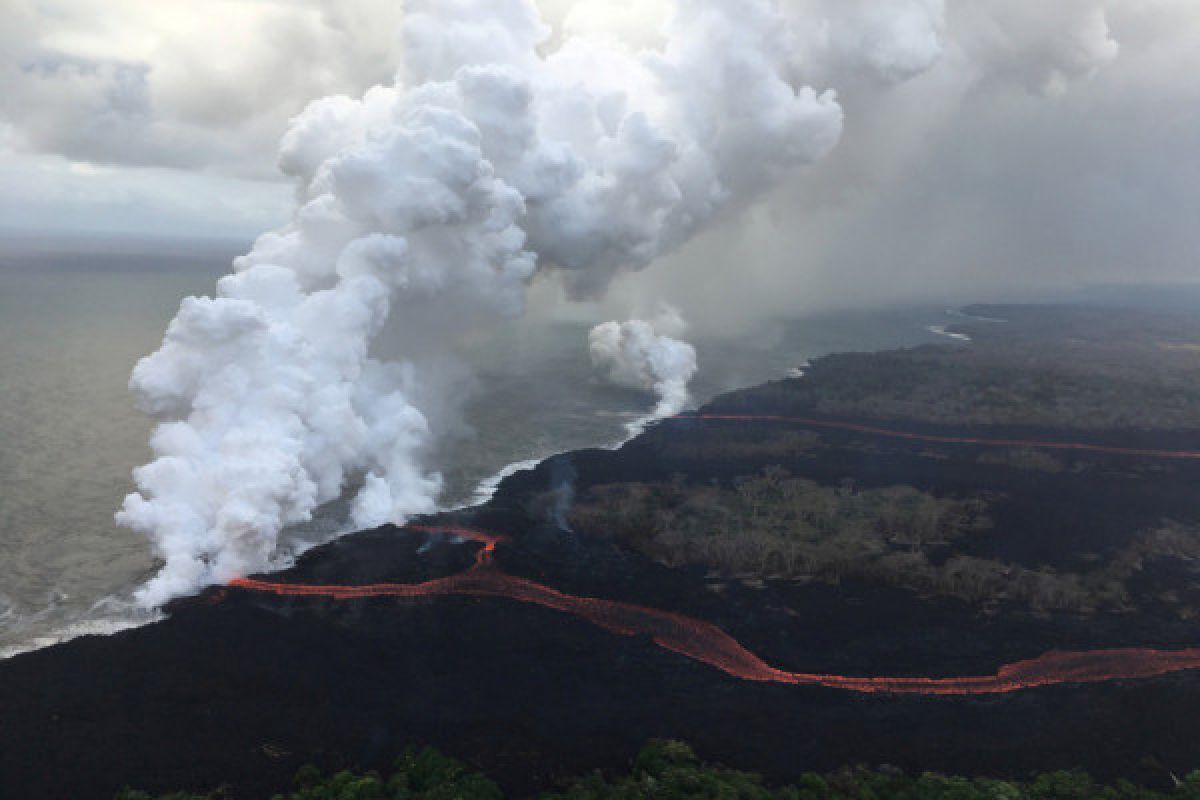 Kabut asap vulkanis Hawaii selimuti Kepulauan Marshall