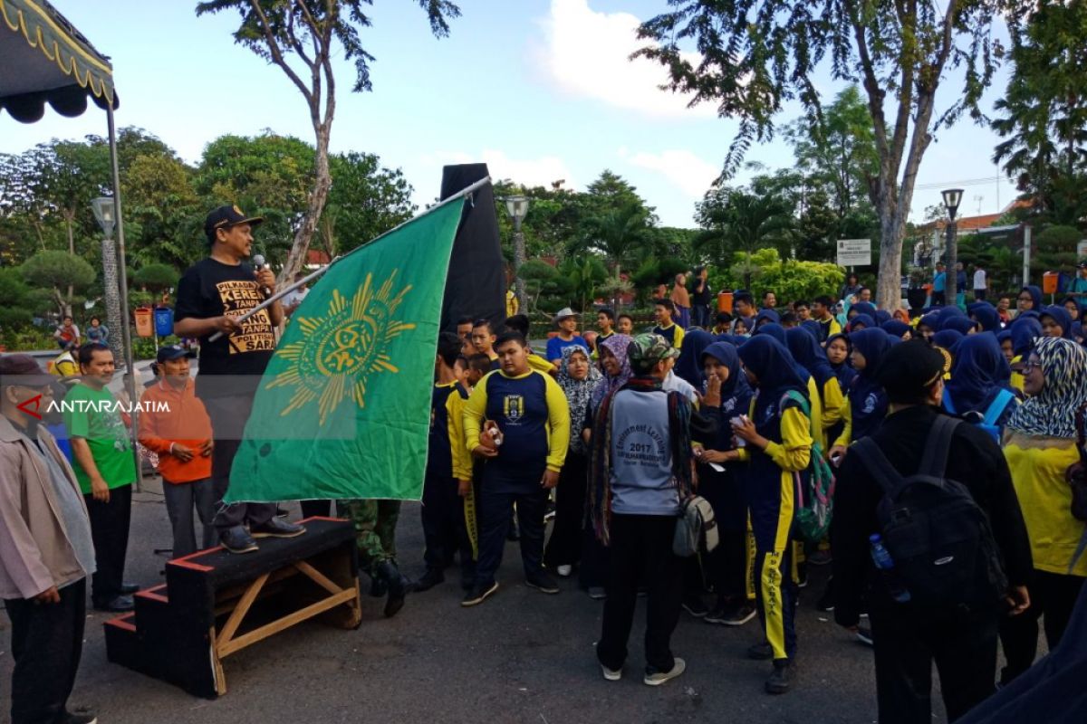 Jelang Pemilu, Pemuda Muhammadiyah Surabaya Deklarasi Anti-Politik Uang