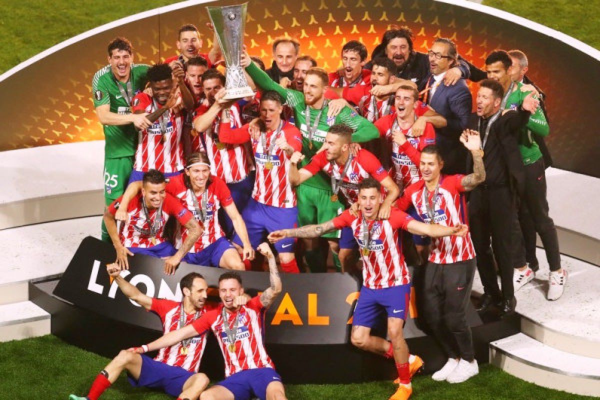 Atletico Madrid juara Liga Europa 2018 berkat dua gol Griezmann