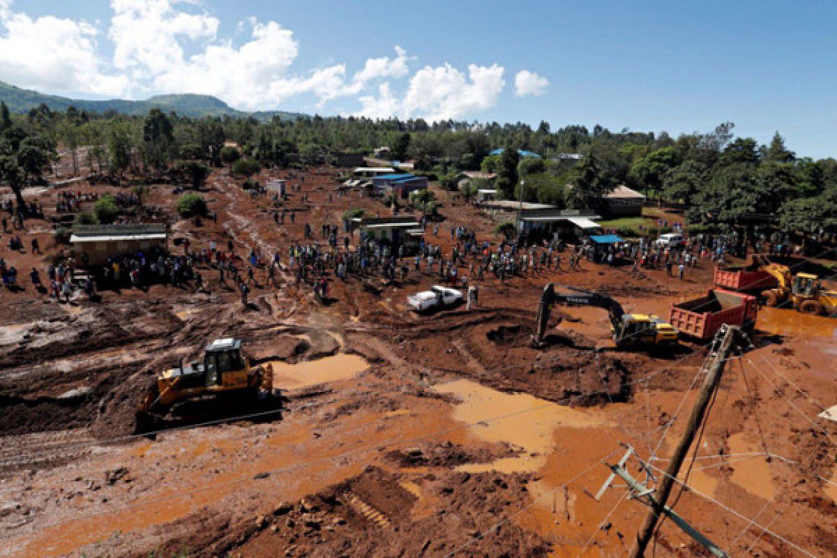 32 korban tewas akibat bendungan ambrol di Kenya