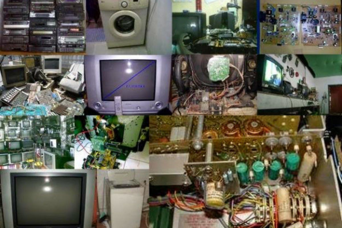 Barang elektronik rusak akibat listrik tegangan tinggi