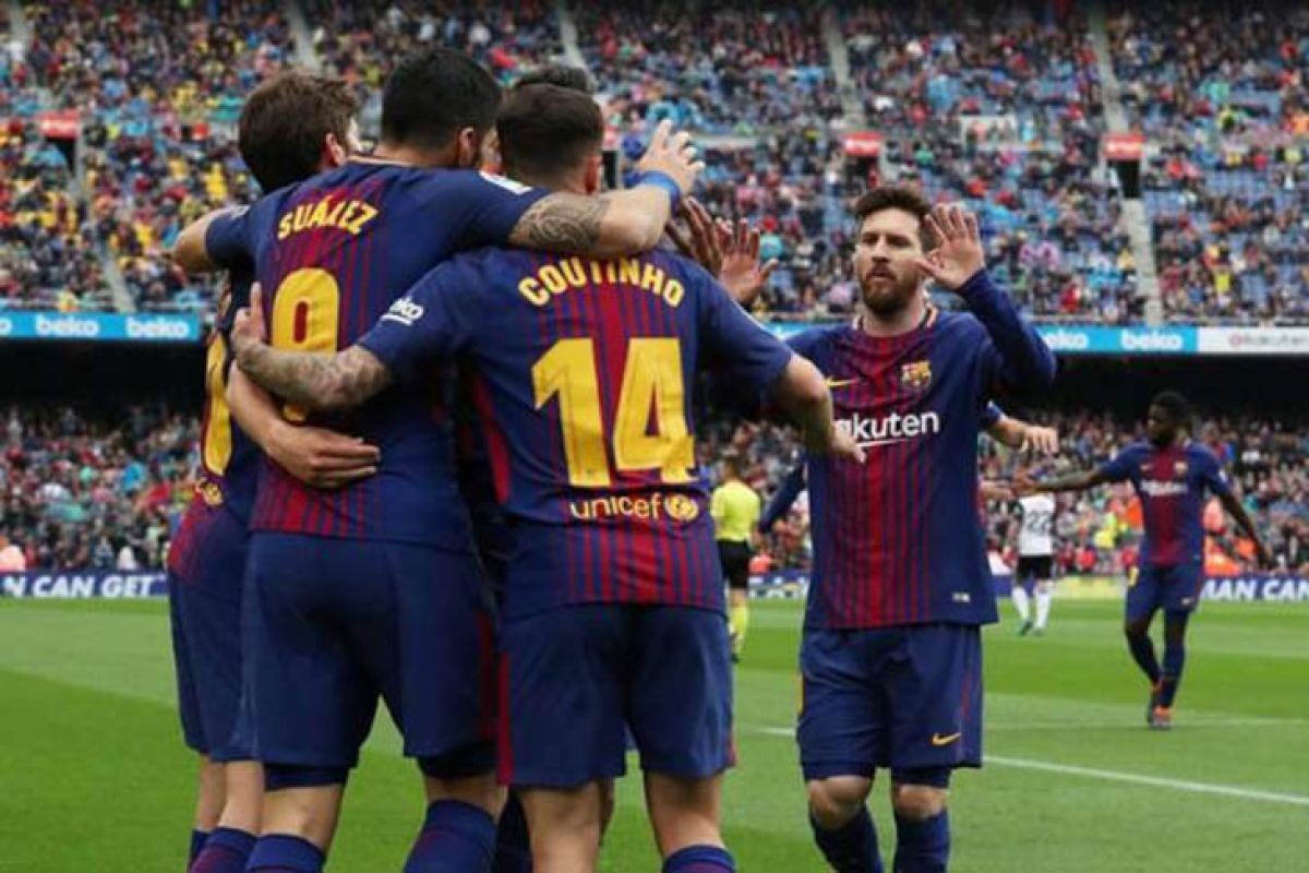 Barcelona banggakan kesuksesan domestik saat melawan Real