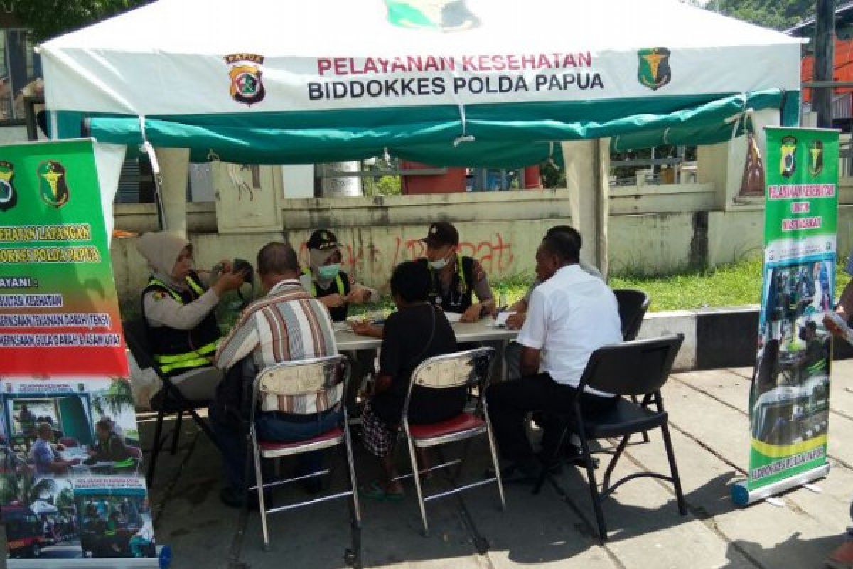 Biddokkes Polda Papua gelar Pojok Yankes