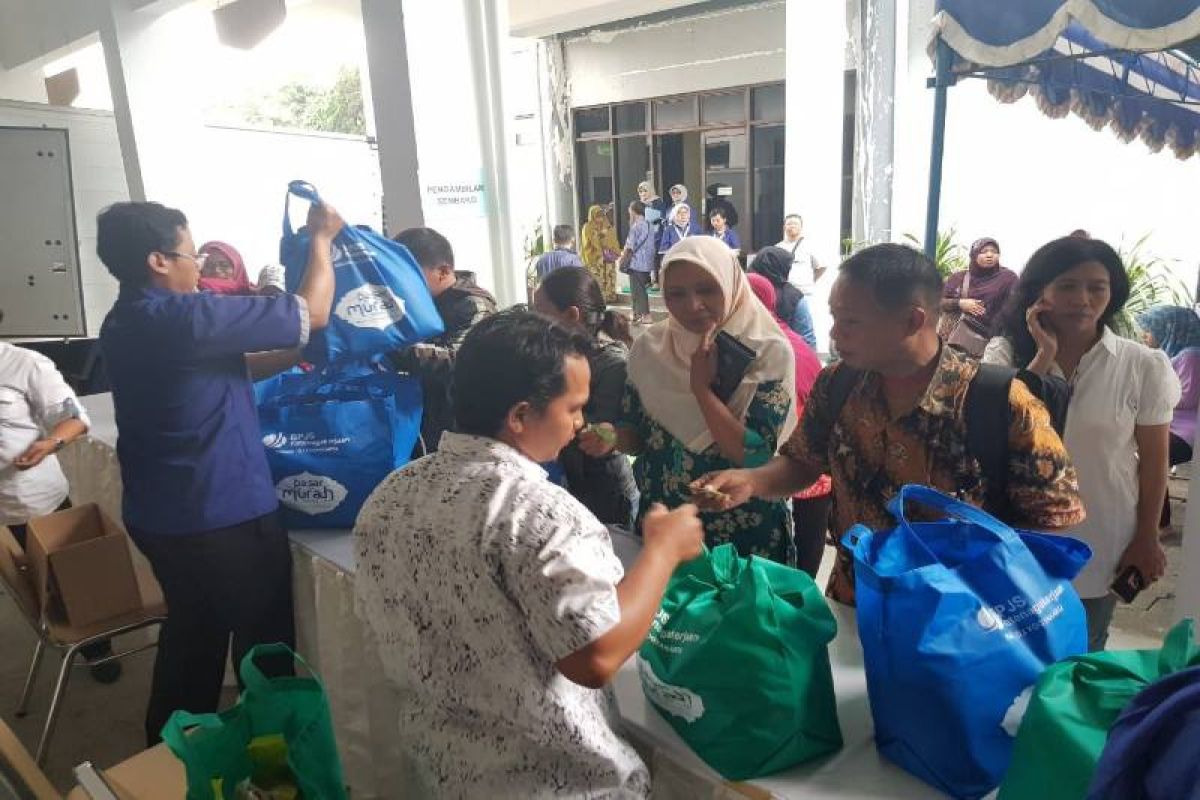 Pasar murah, ajang edukasi BPJS Ketenagakerjaan Cabang Yogyakarta