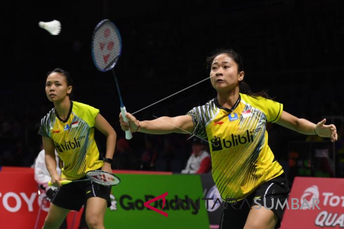 Fajar/Rian gagal jumpa Hendra/Ahsan di final All England