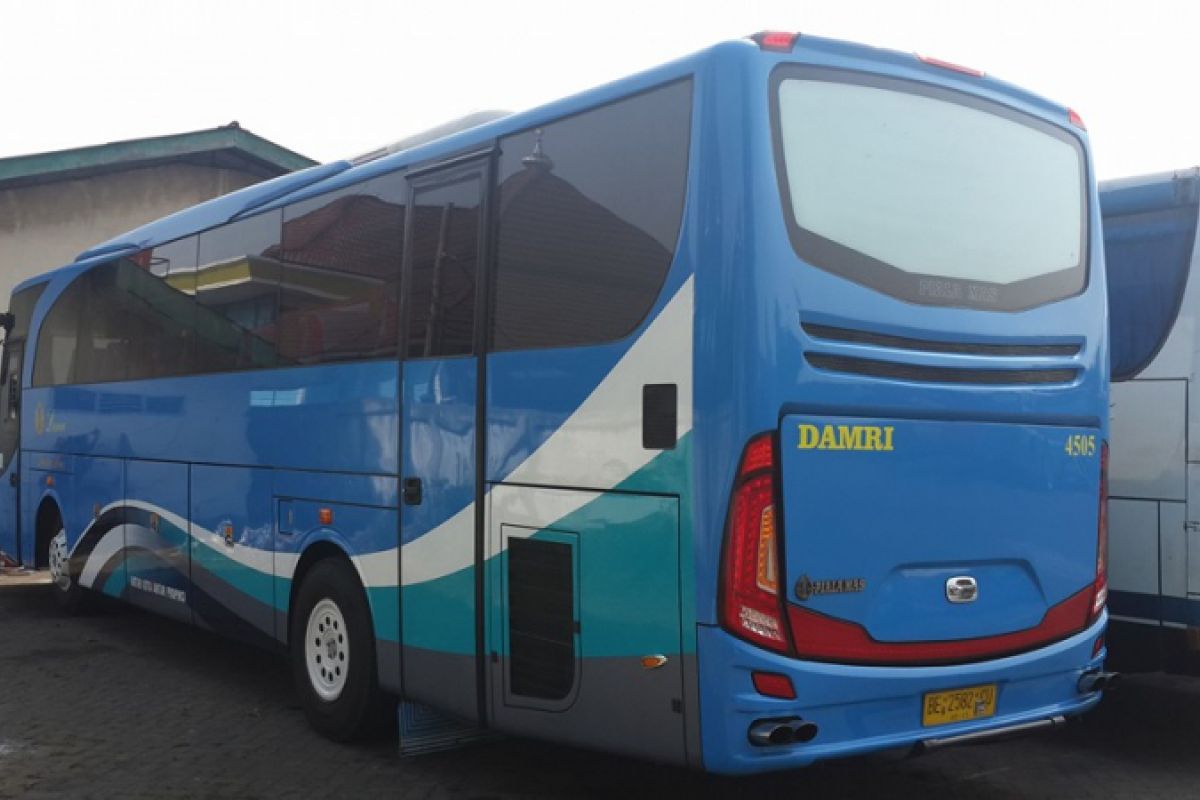 Damri Siapkan 16 Bus Cadangan Untuk Angkutan  Natal