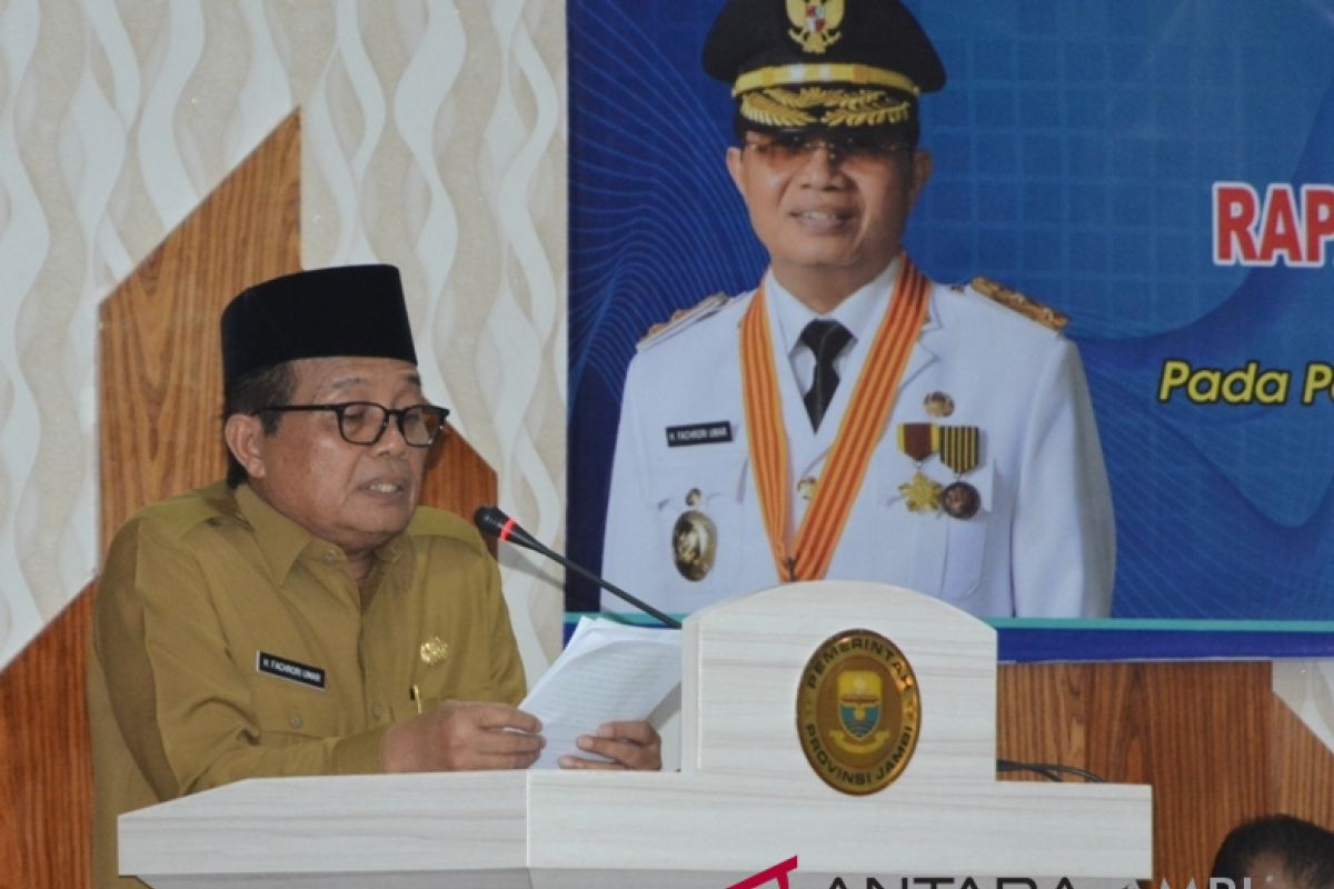 Instruksi Plt Gubernur Jambi tentang pergantian tahun baru