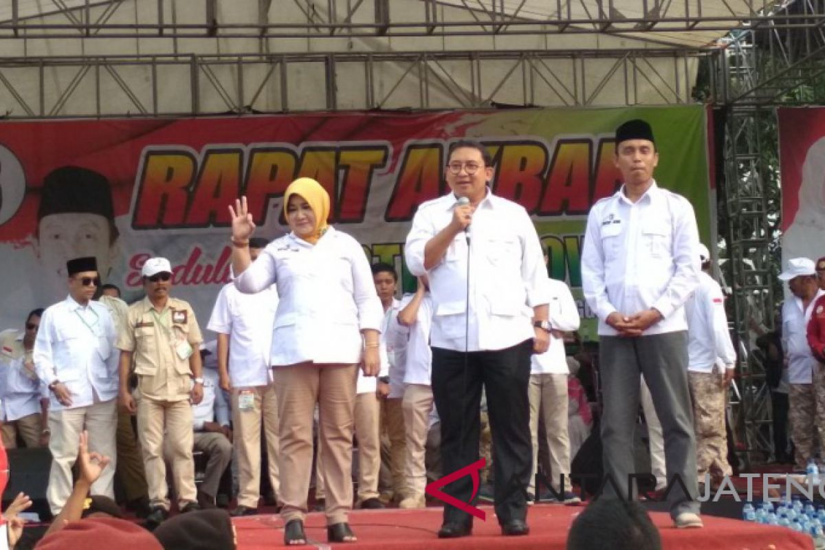 Fadli: Kader Gerinda Kudus diminta menangkan Hartini-Bowo