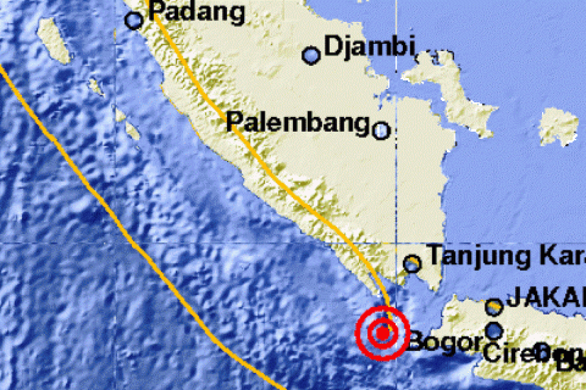 Gempa 5,7 SR Dirasakan Warga Lampung