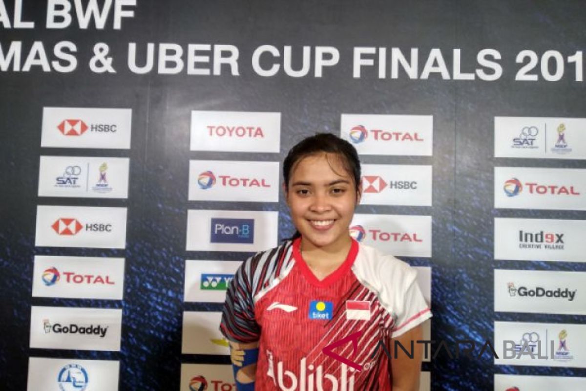 Tim putri Indonesia runner up grup Piala Uber