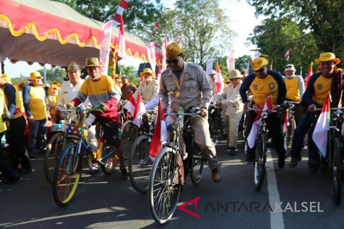 7.000 peserta meriahkan sepeda nusantara di Banjarmasin