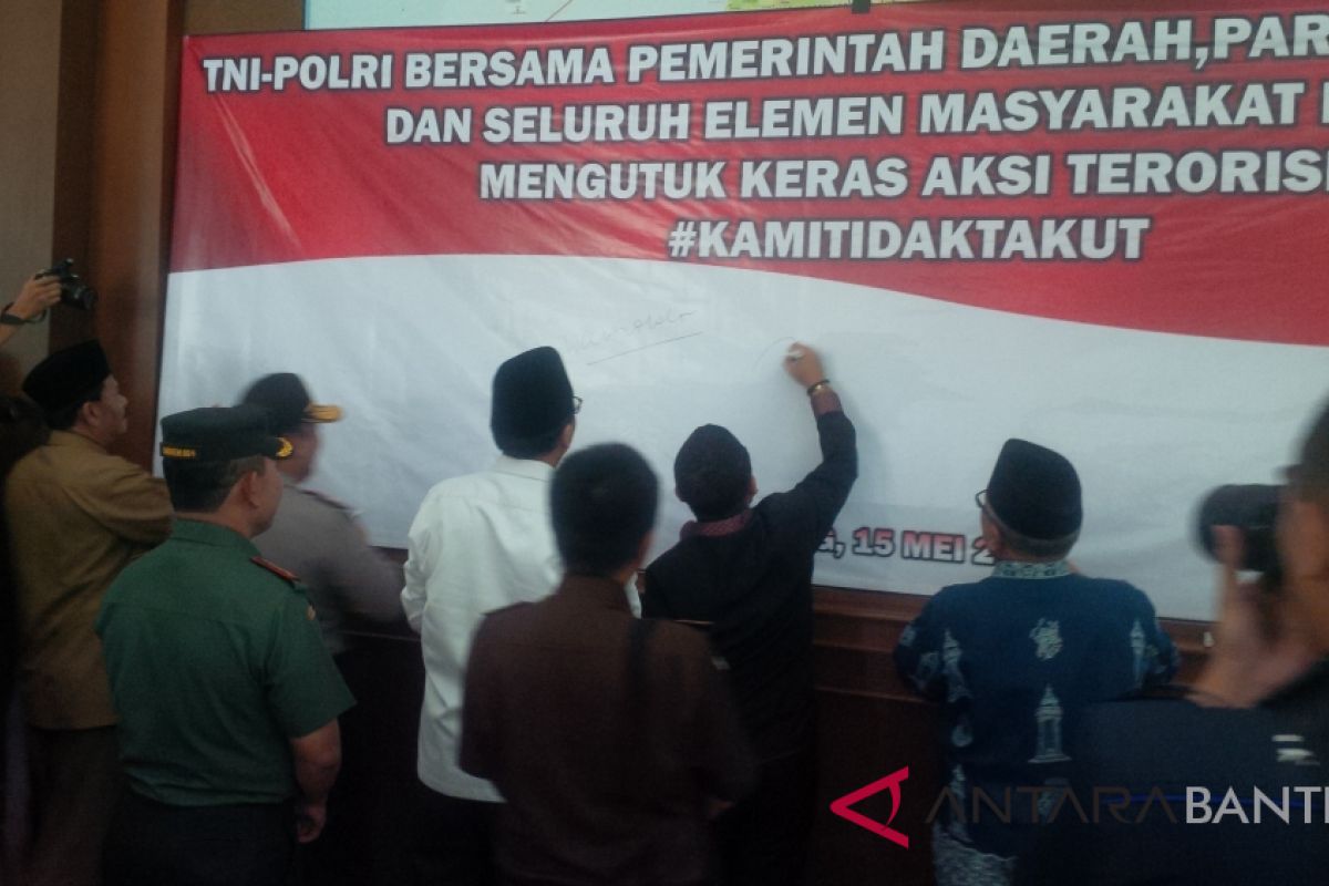 DPRD  Banten Dukung Penganggaran Antisipasi Terorisme Radikalisme