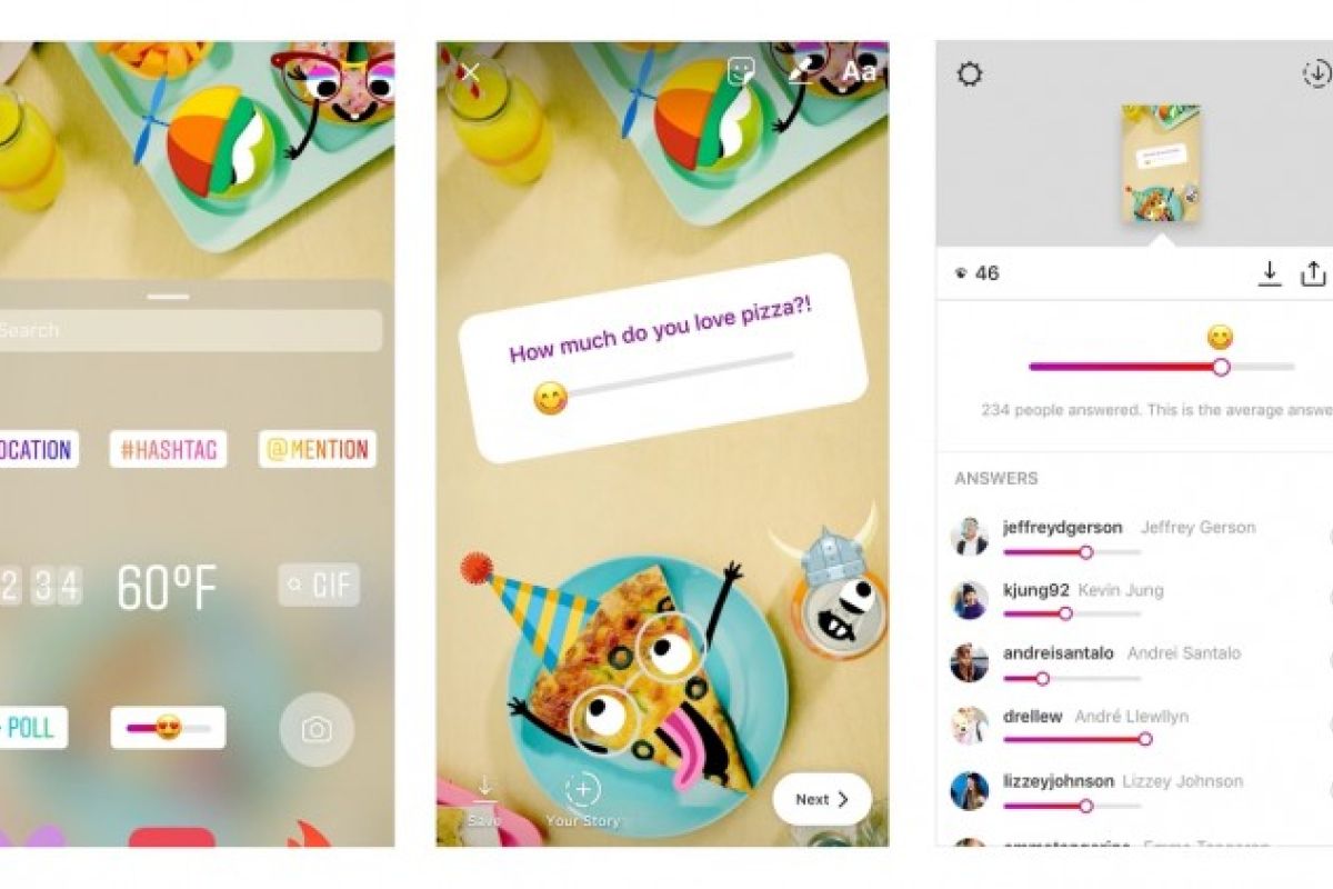 Instagram tambah stiker emoji untuk fitur polling