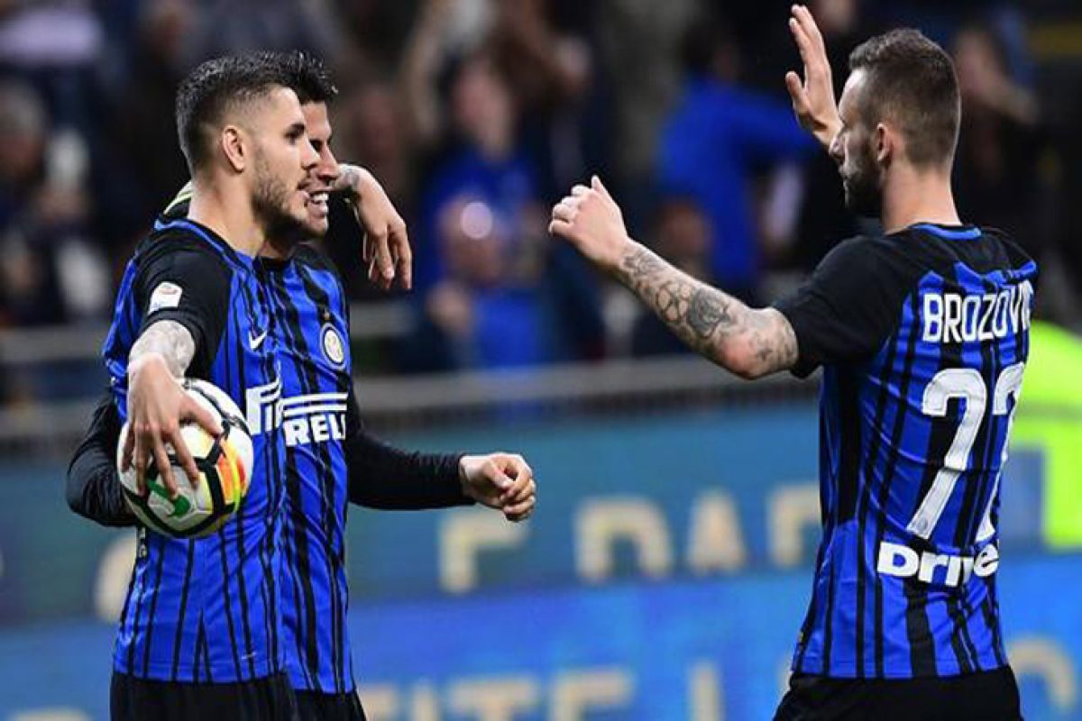 Tundukkan Lazio Inter lolos ke Liga Champions