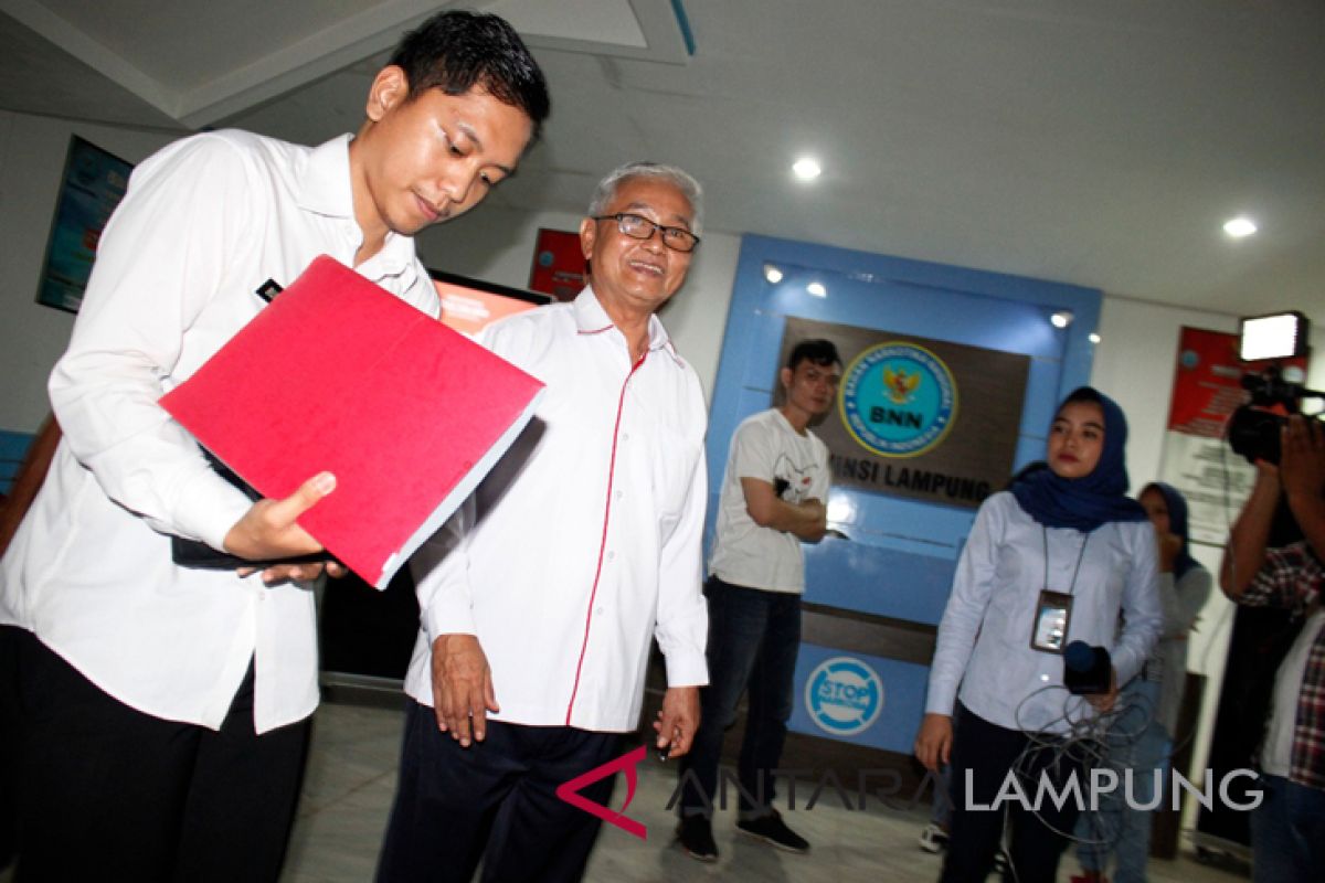 Kakanwil Kemenkumham diperiksa BNNP Lampung