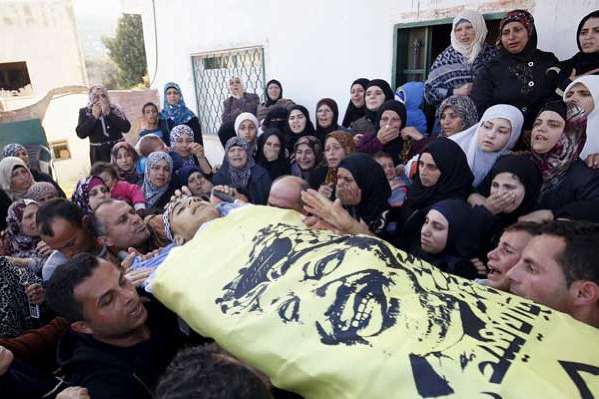 Remaja Palestina yang ditembak pasukan Israel meninggal dunia