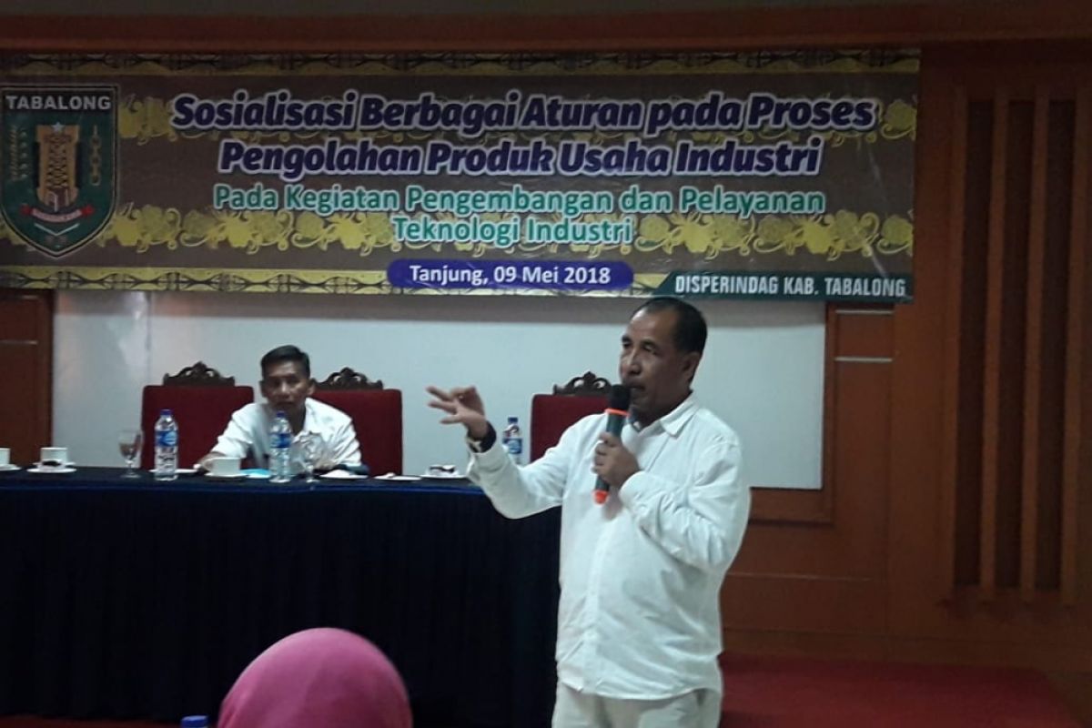 Disperindag Tabalong gelar sosialisasi izin usaha industri