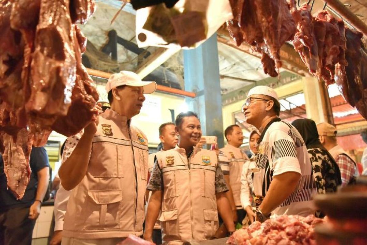 Satgas pangan pantau harga daging jelang puasa