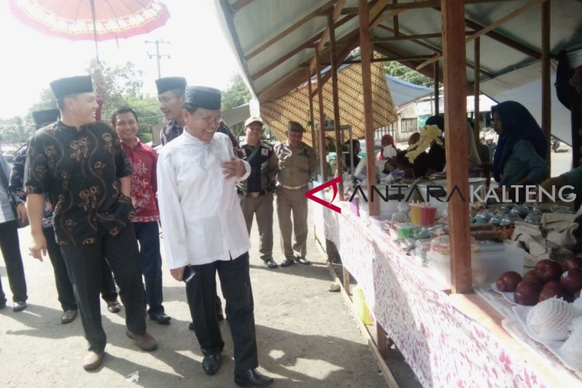 Dua pasar Ramadhan Bartim dibuka resmi