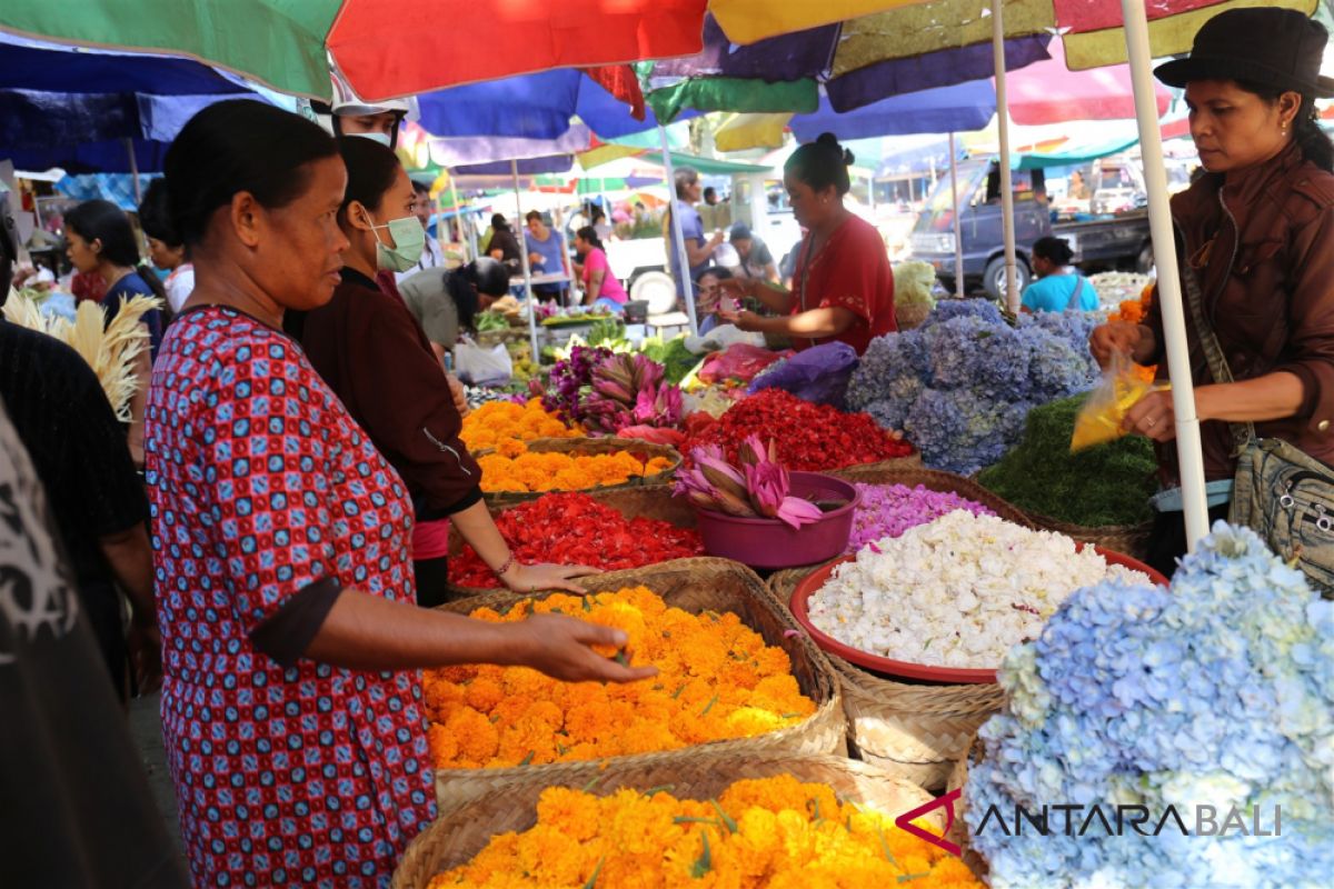 Naik, harga bahan ritual Galungan di Gianyar