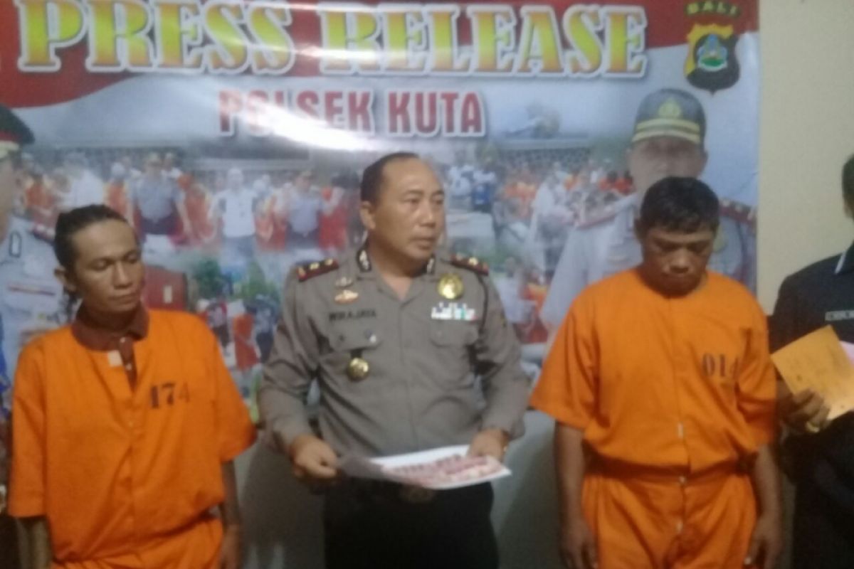 Polsek Kuta tahan tiga jambret wisatawan Korsel