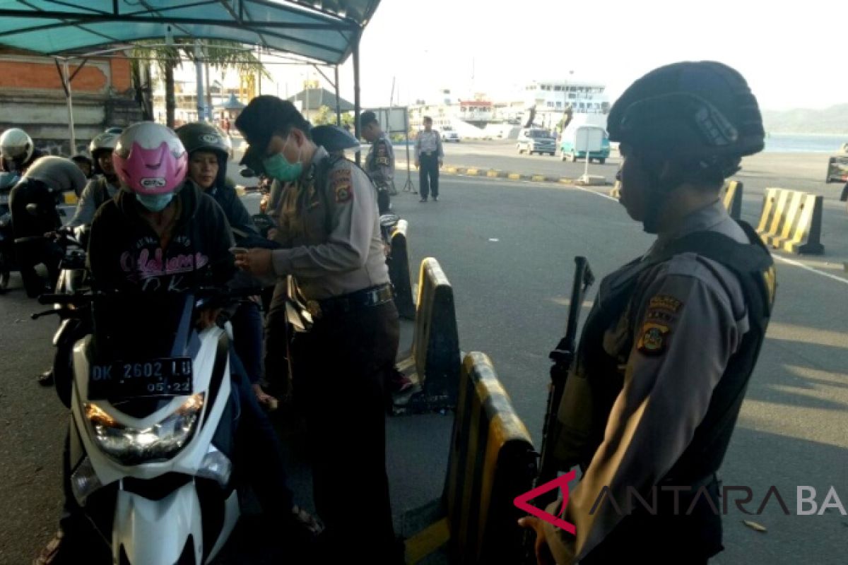 Pelabuhan Gilimanuk lakukan pengamanan total untuk pemudik