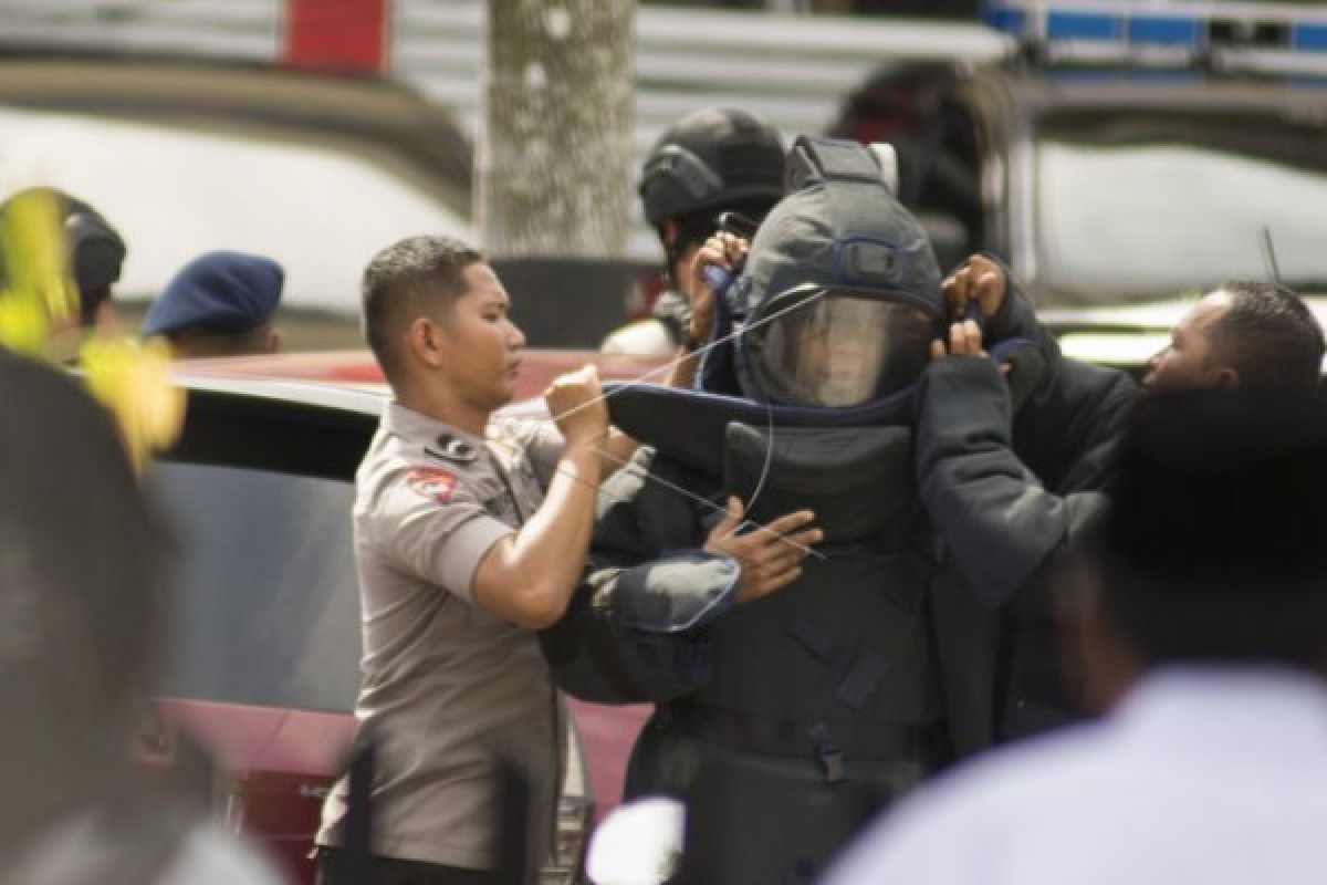 Polisi tangkap seorang terduga teroris Mapolda Riau