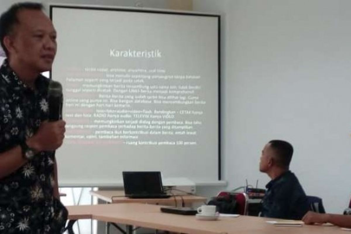 Pepih Nugraha Beberkan Jurus Majunya Media Online dalam Pelatihan Pertamina dan PWI Riau