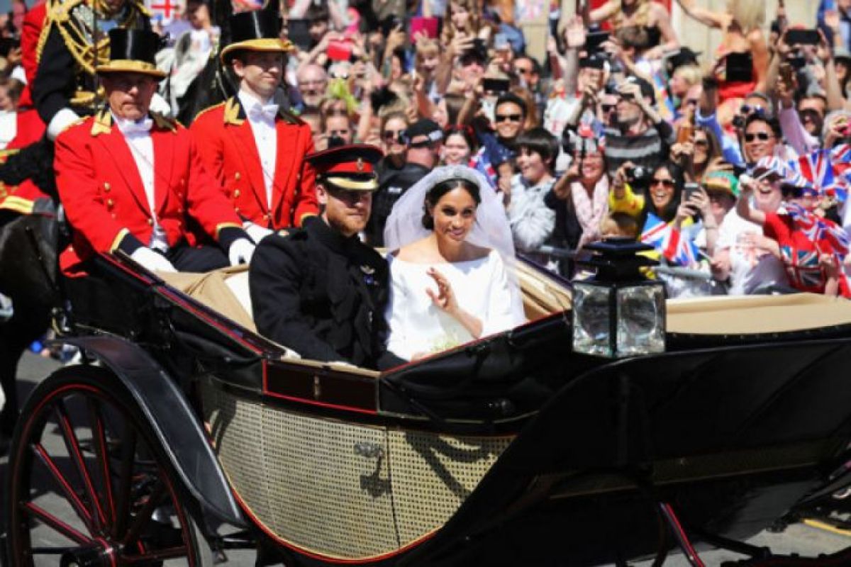 Operasi bersih-bersih di Windsor usai digunakan pernikahan kerajaan