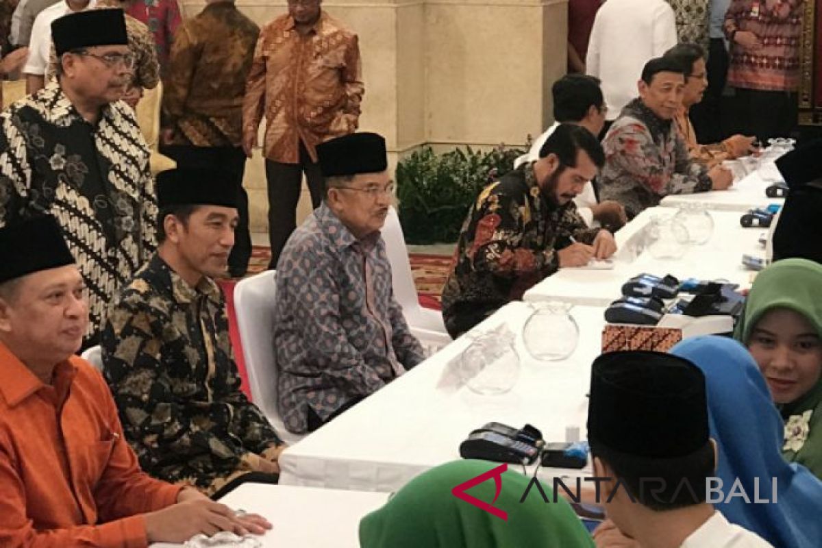 Presiden Jokowi bayar zakat Rp50 juta lewat Baznas