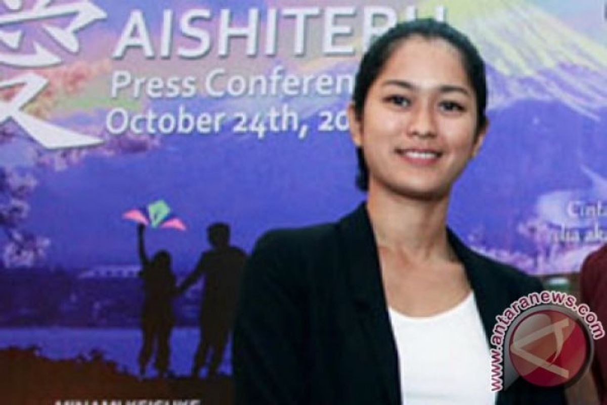 Prissia Nasution mengaku dunia aktris profesi yang ingin ditekuni