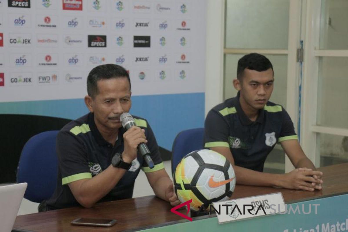 PSMS bertekad ubah tren negatif laga away