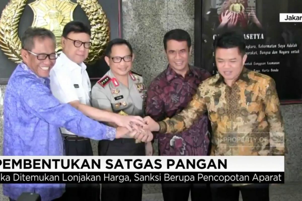 Satgas pangan perketat pengawasan upaya penimbunan sembako