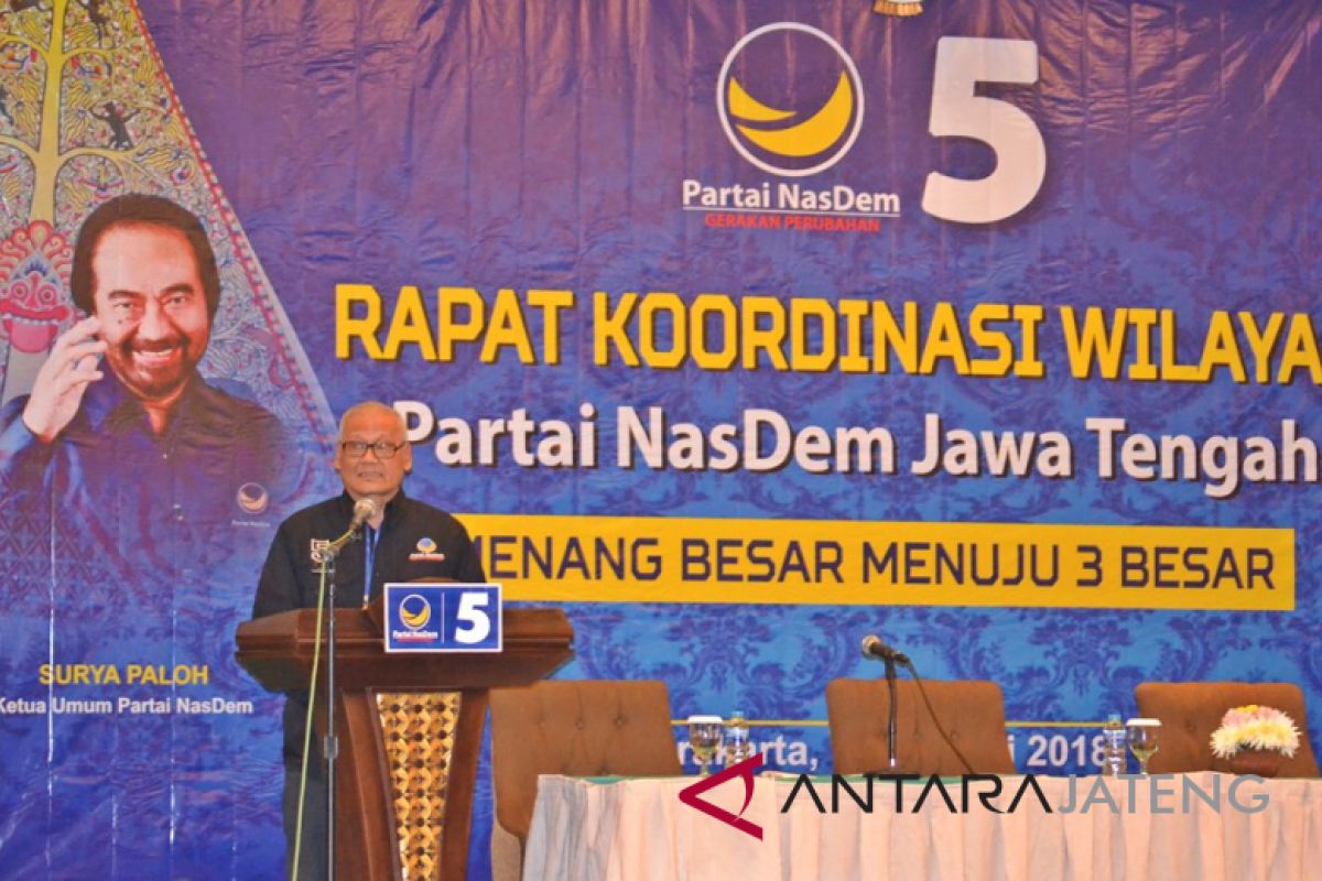 Partai NasDem targetkan setiap dapil Jateng terisi wakilnya