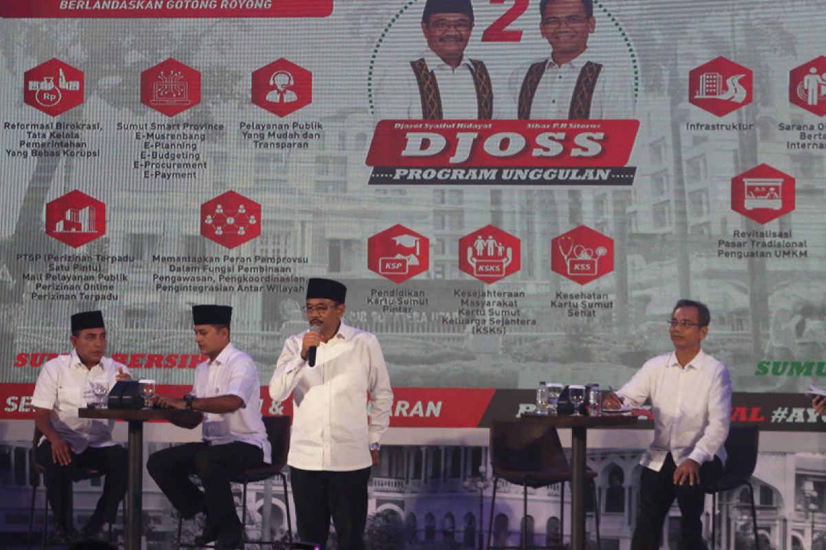 Djarot ingin ubah image negatif Sumut