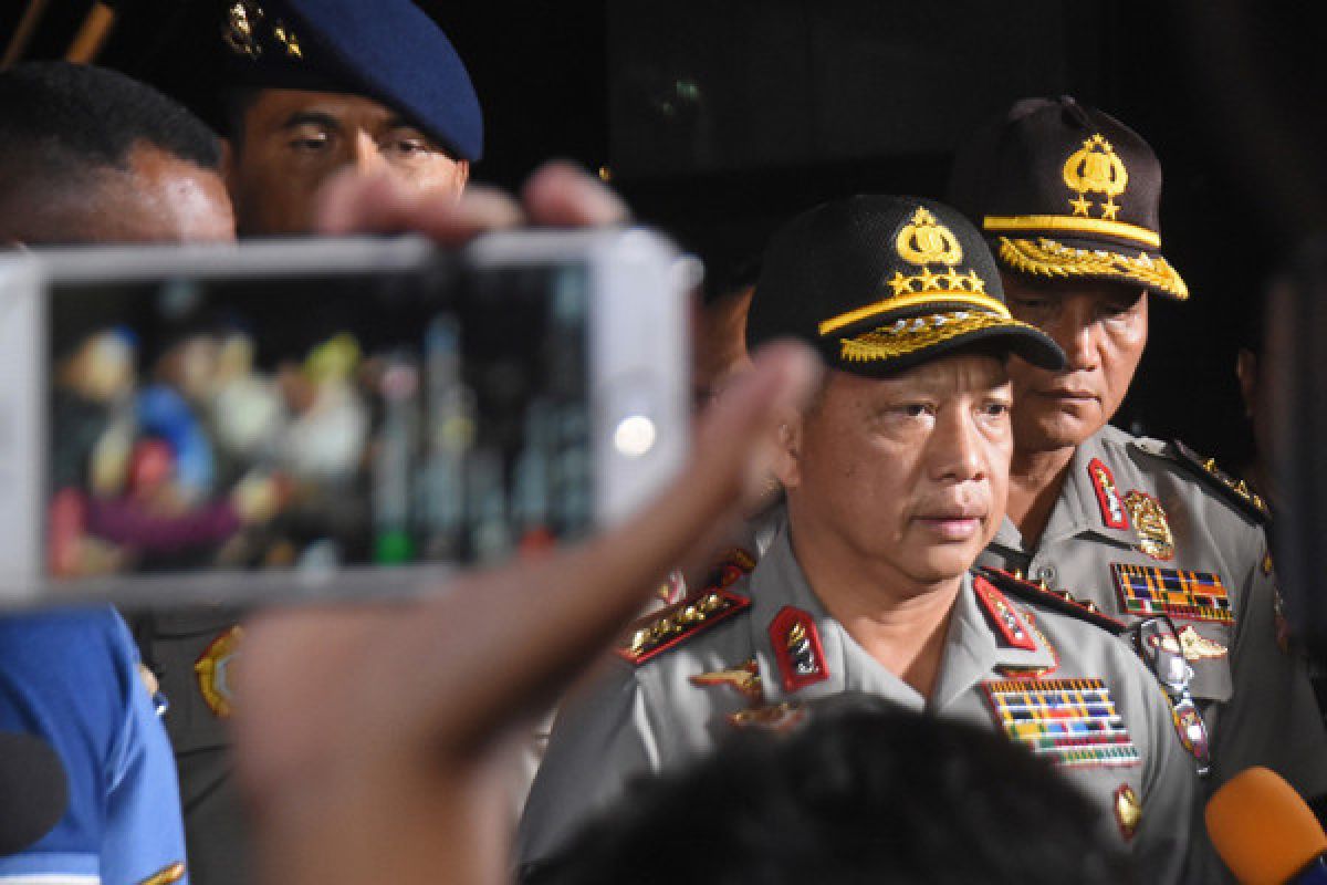 8 terduga teroris Riau ditangkap, Kapolri yakin semua ini ulah JAD