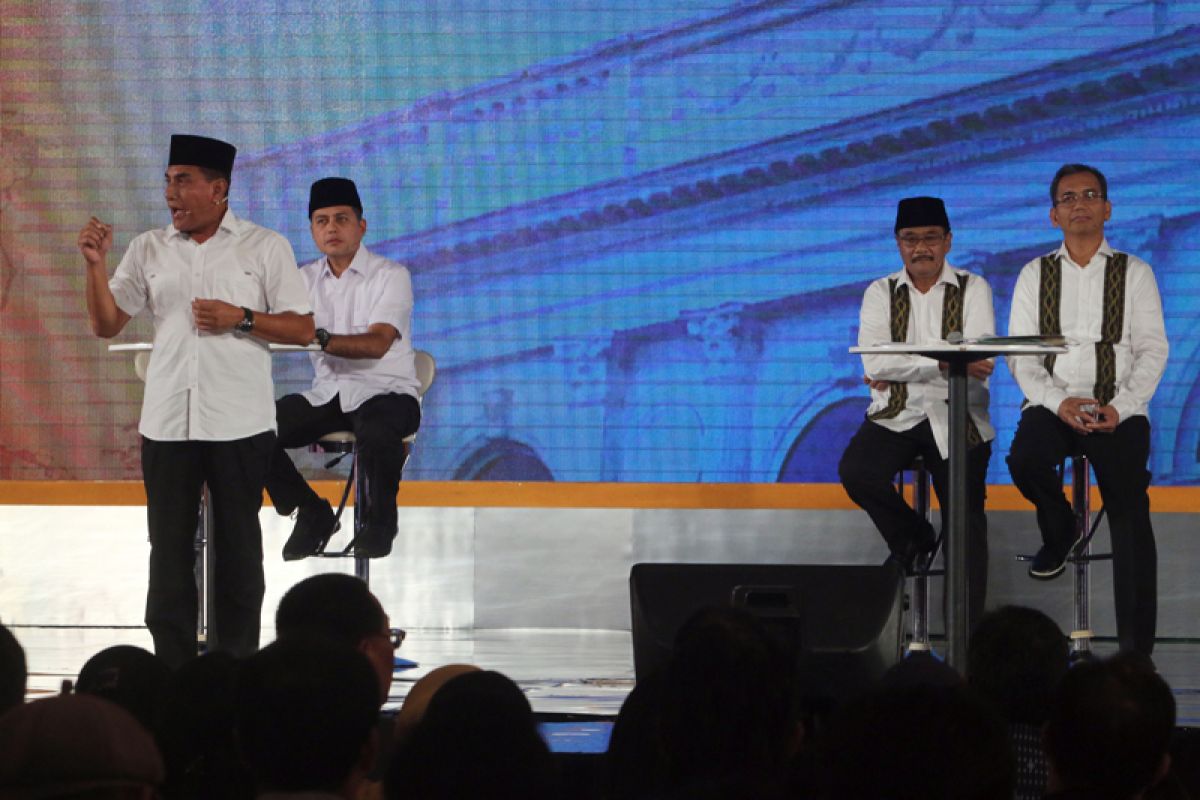 Dalam debat Cagub Sumut, Edy Rahmayadi akui tak paham stunting