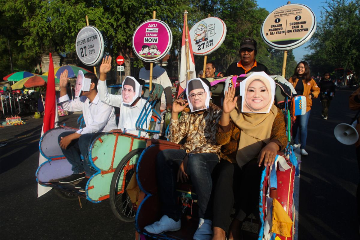 74.323 pengawas kawal pemilihan gubernur Jateng