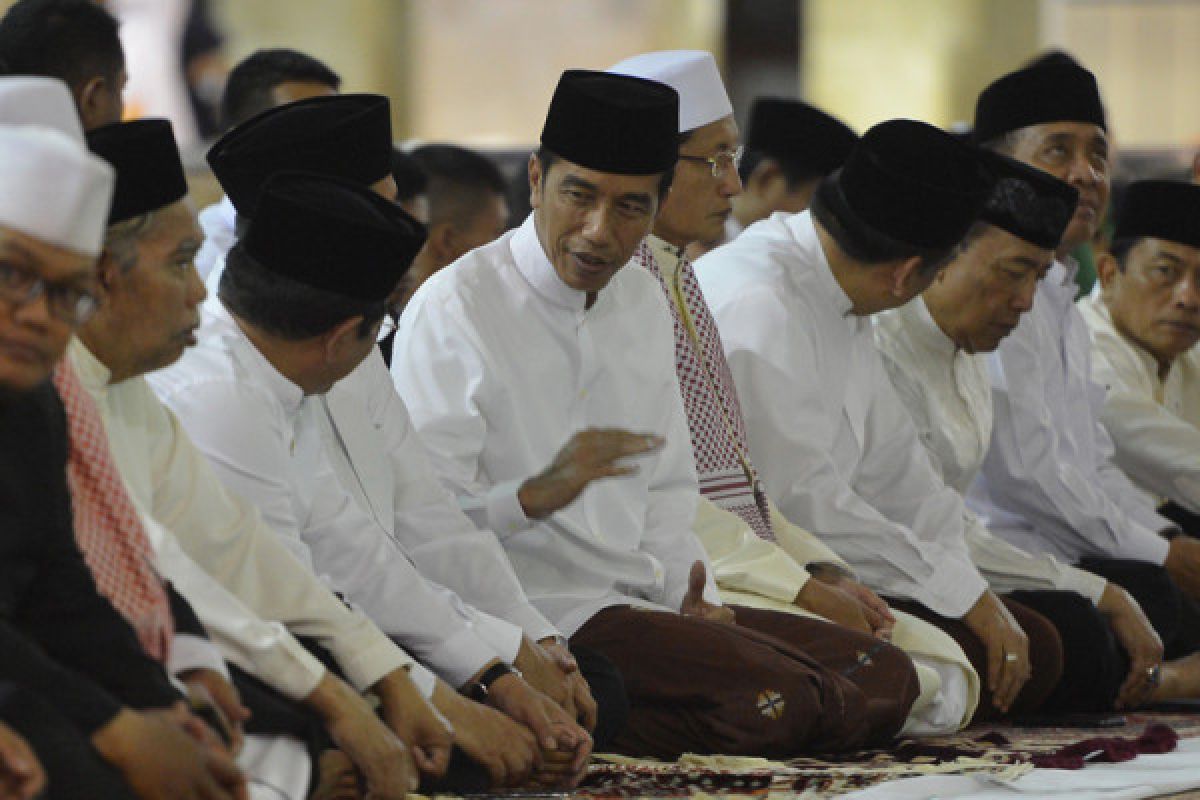 Presiden ucapkan "Marhaban yaa Ramadhan"