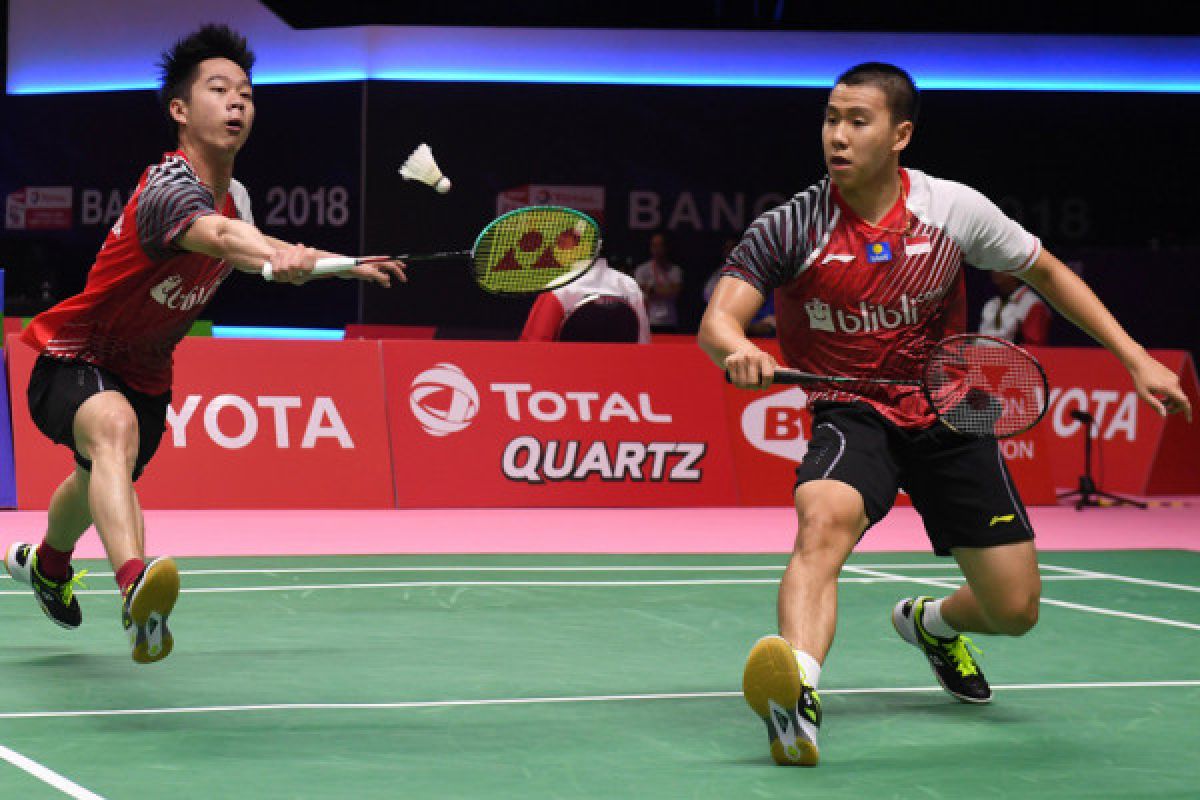 Kevin/Marcus balas ketinggalan Indonesia atas China