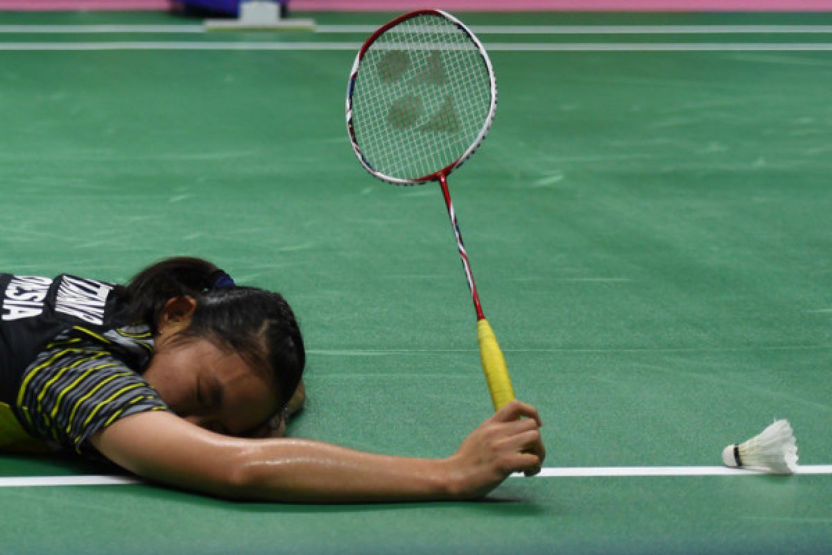 Tunggal putri sisakan Yulia di putaran kedua Singapura