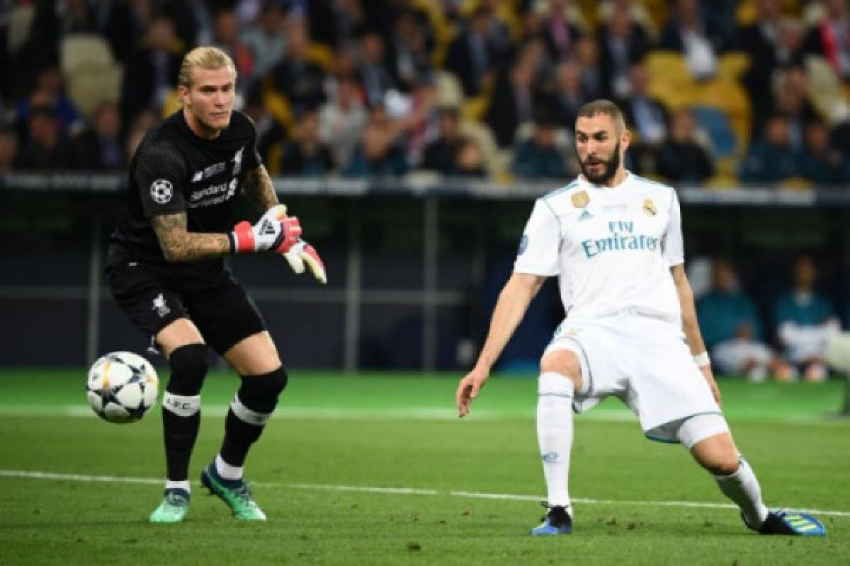 Karius disebut gegar otak pada Final Liga Champions