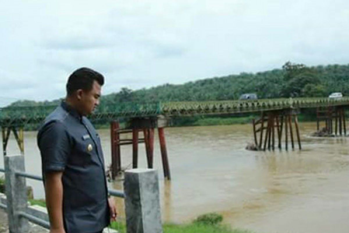 Juli, Pemkab Dharmasraya lelang pembangunan jembatan Pulai