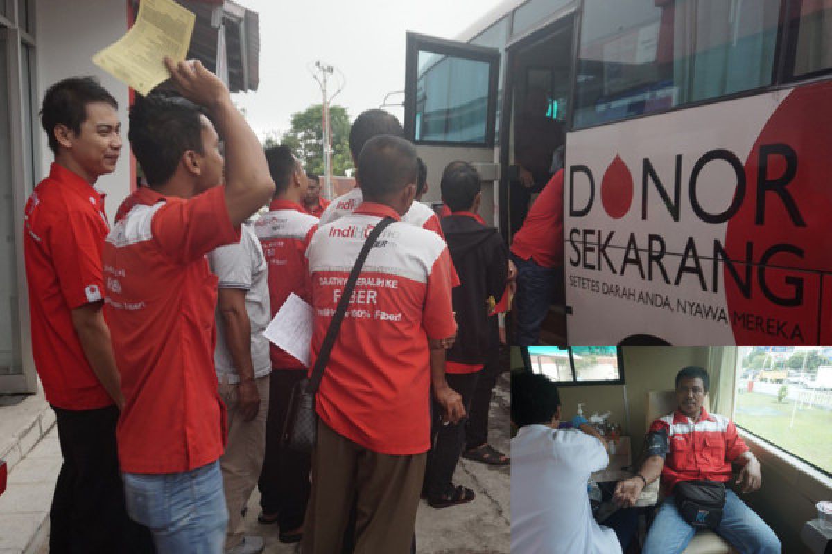 Telkom Kalteng rutin gelar donor darah