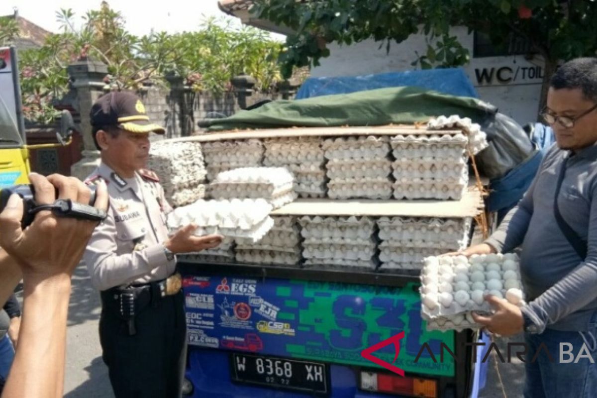 Belasan ribu telur dilarang masuk Bali